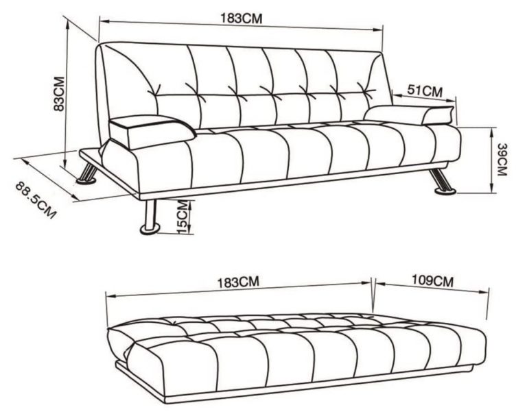 venice sofa bed assembly