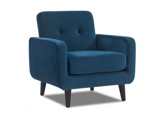 Oslo Chair - Blue Velvet