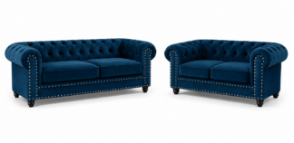 Chesterfield Ashford - Velvet Blue