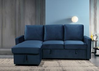 Kuta Sofa Bed Navy Blue