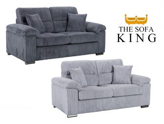 Amalfi Sofa Bed in 2 choices of Fabric Grey