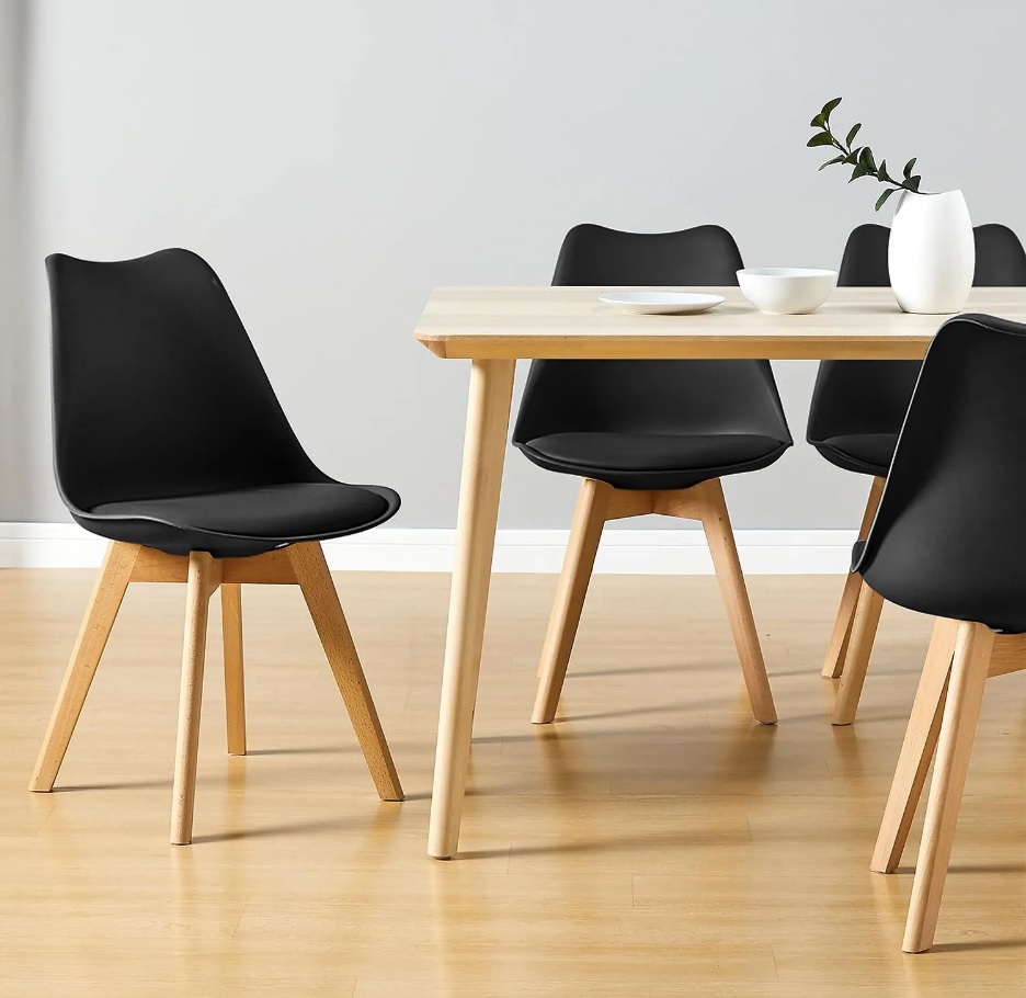 Dining Chairs - White, Grey & Black - Image 10