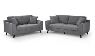 Arlo - Faux Suede Grey