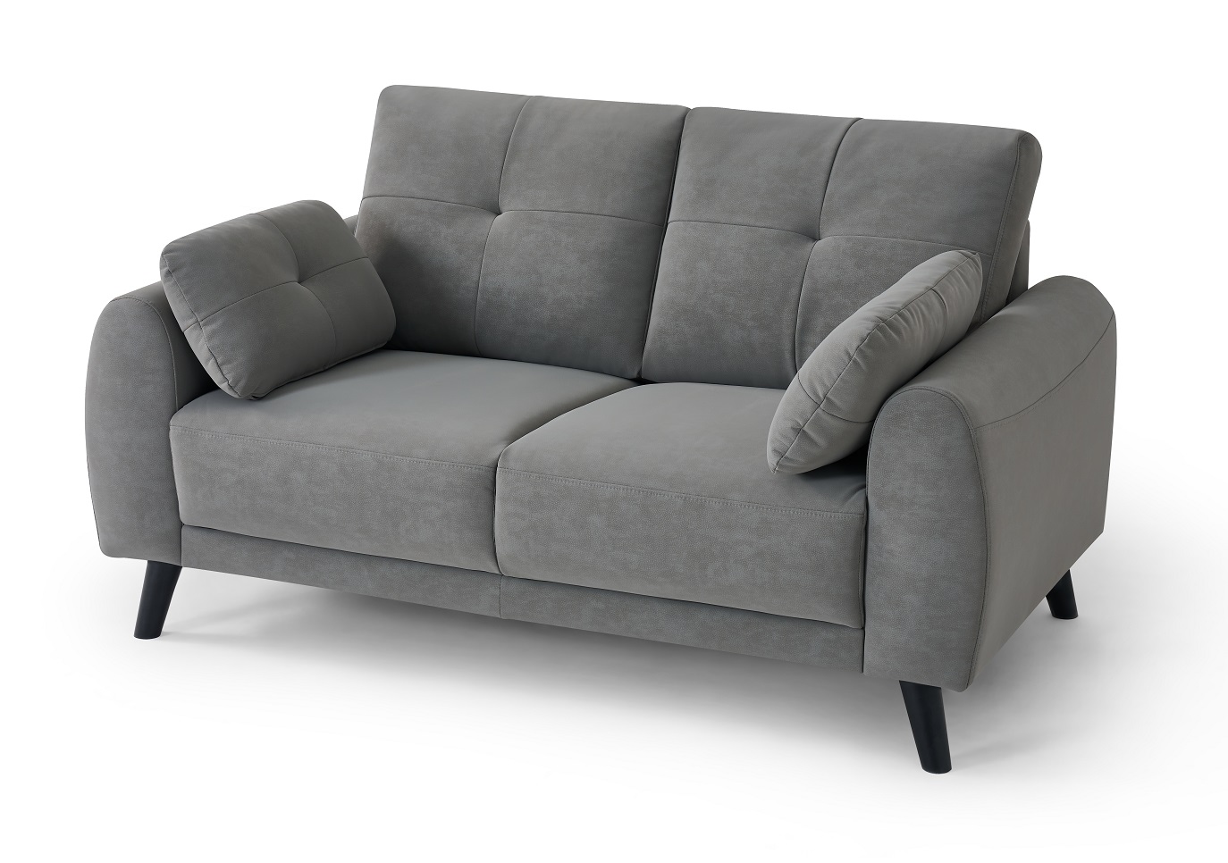 Roma - Faux Suede Grey - Image 3