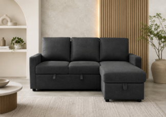 Kuta Sofa Bed - Charcoal Grey